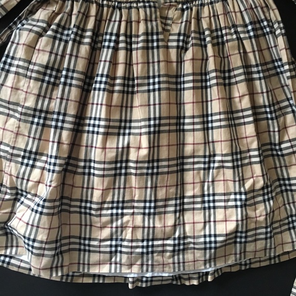 Vintage Burberry Smocked Dress - Picture 6 of 7
